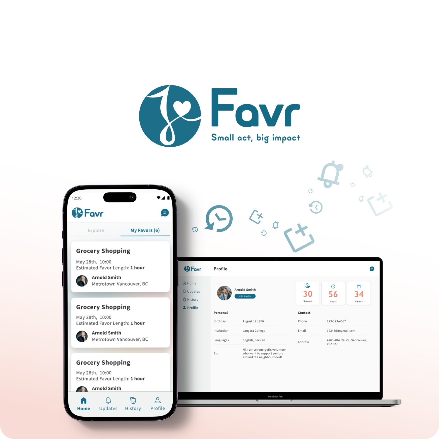Favr app cover