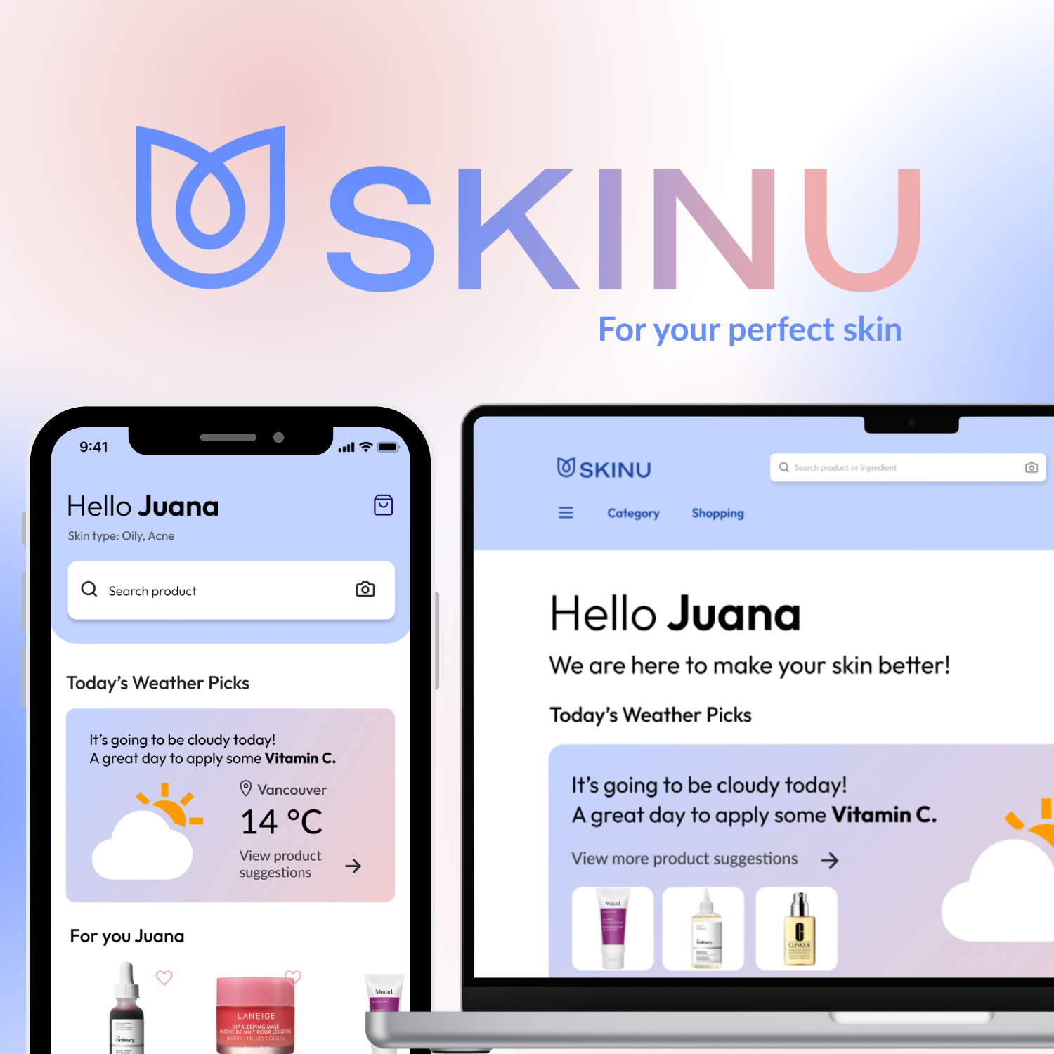 SkinU app cover